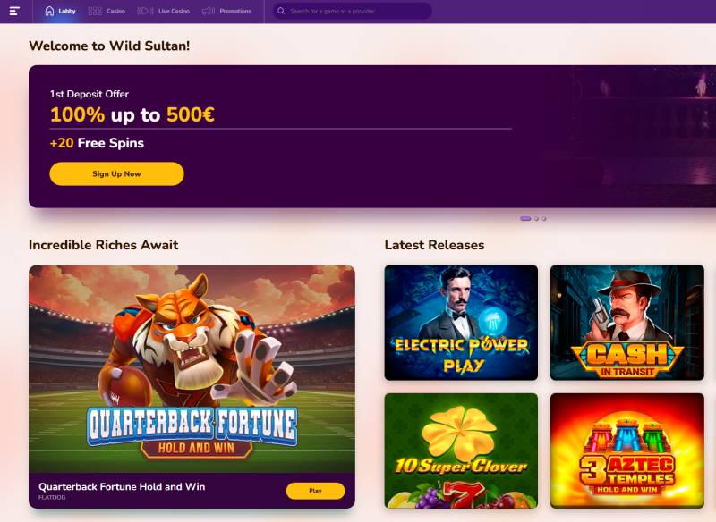 play Rocketon at Wild Sultan